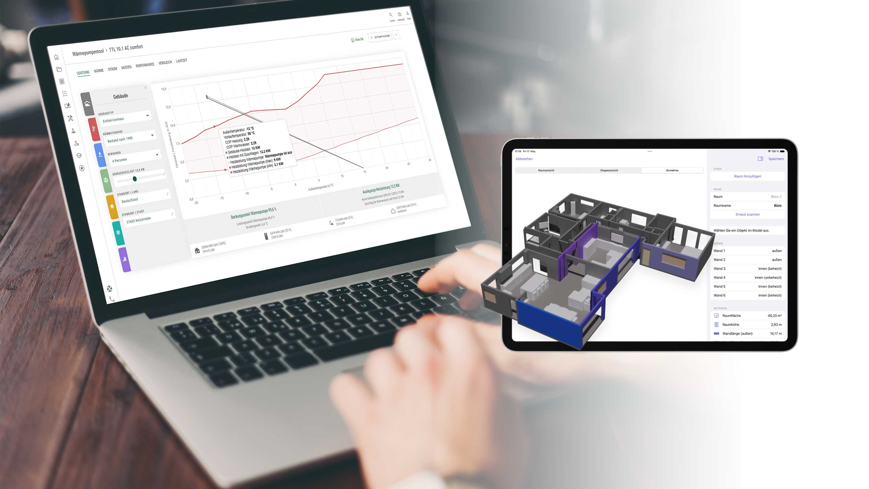 Toolbox & autarc | Intelligente Planung für Wärmepumpenprojekte